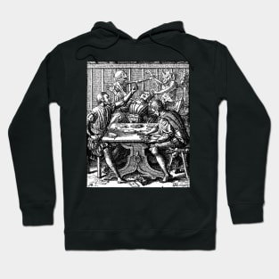 The Gambler, the Dance of Death - Hans Holbein Hoodie